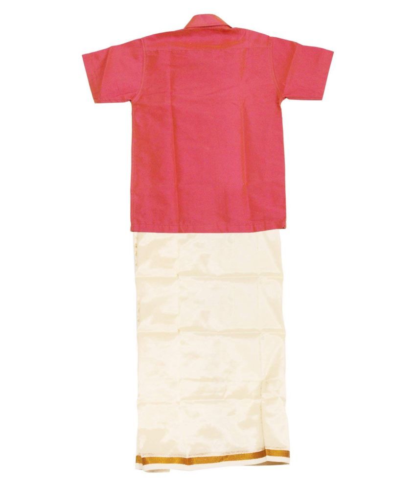 traditional dhoti and shirt