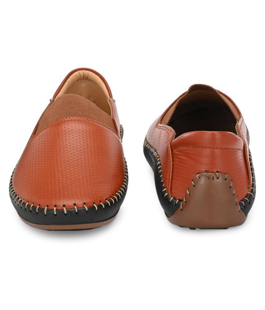 El Paso Brown Loafers Buy El Paso Brown Loafers Online at Best Prices