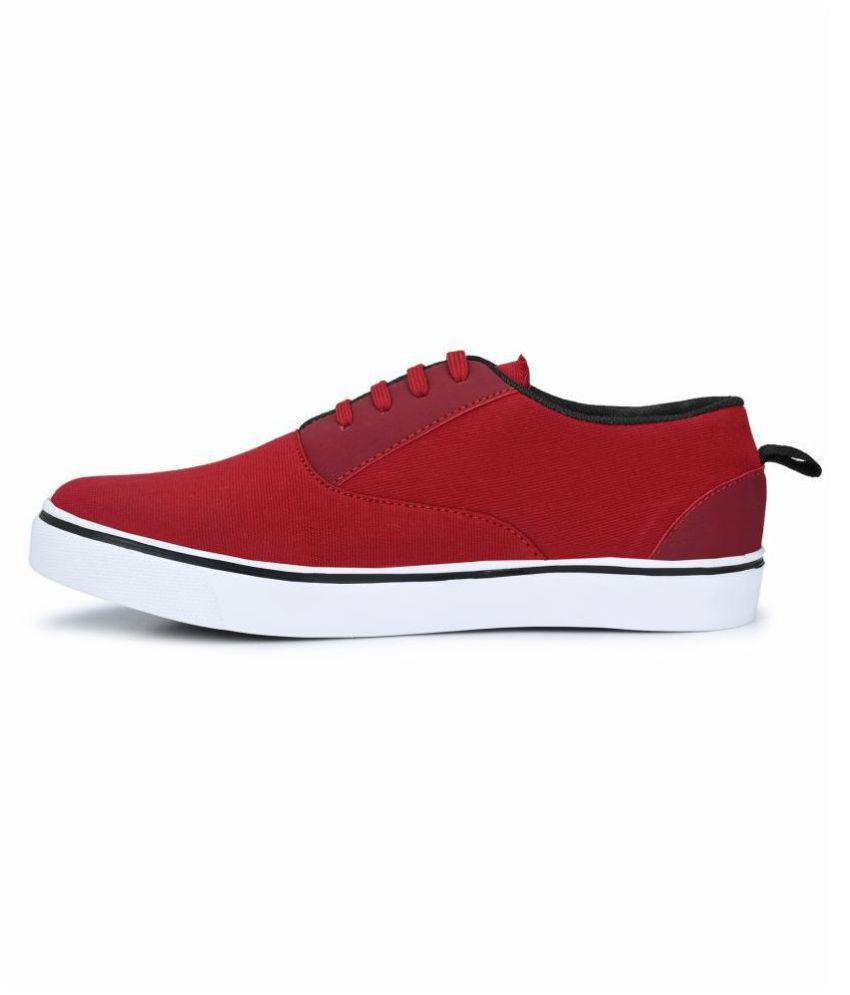 WALKSTYLE Lifestyle Red Casual Shoes - Buy WALKSTYLE Lifestyle Red ...
