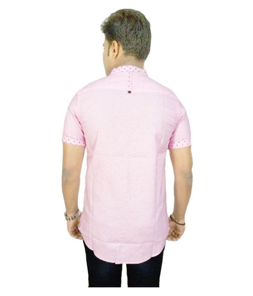 mens pink linen shirts uk