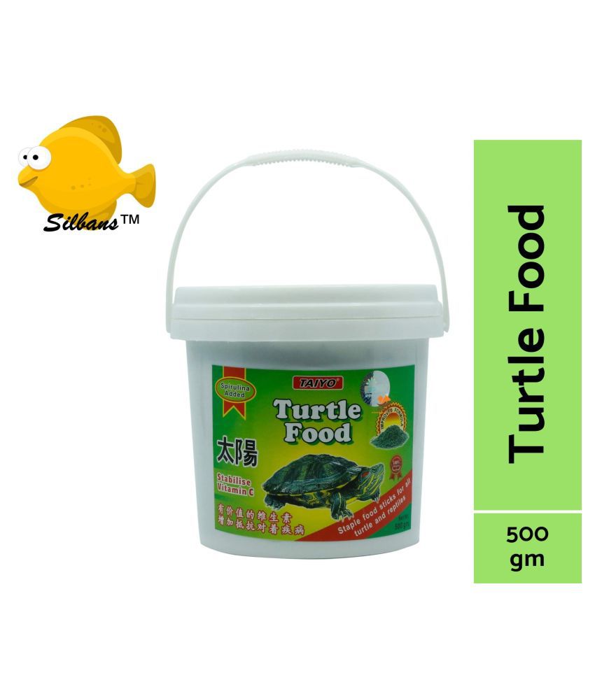 Silbans® Taiyo Turtle Sticks Turtle Food, 500 gms