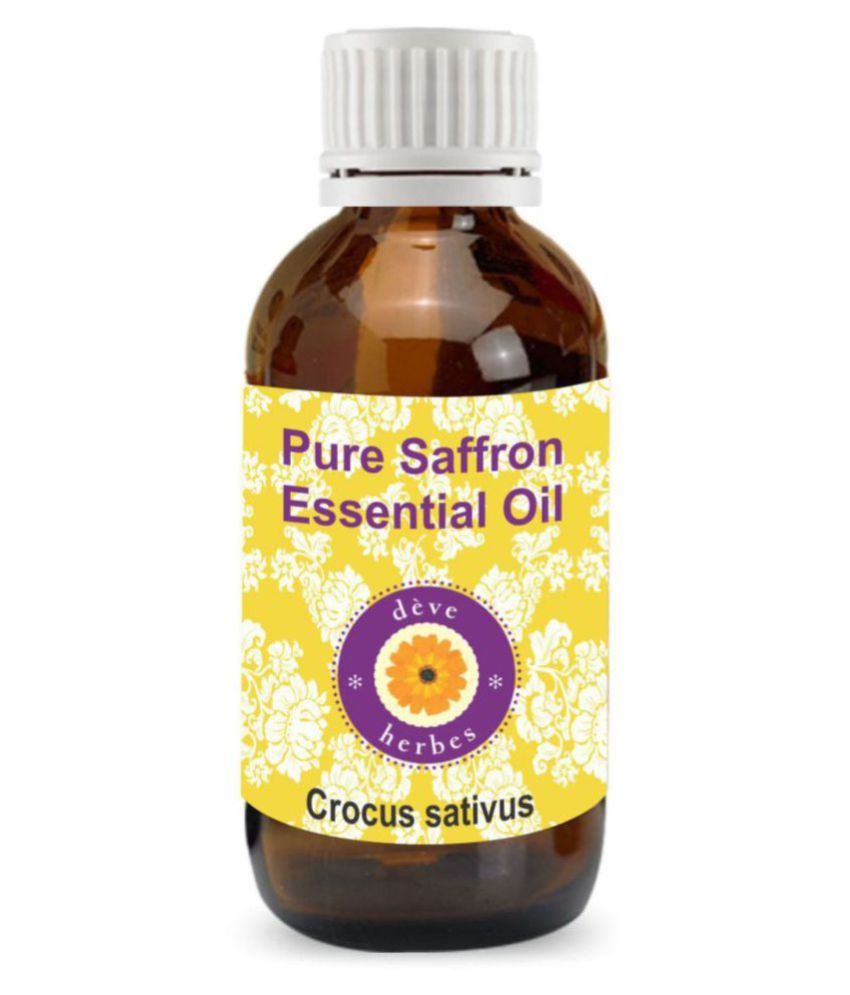     			Deve Herbes Pure Saffron   Essential Oil 15 ml