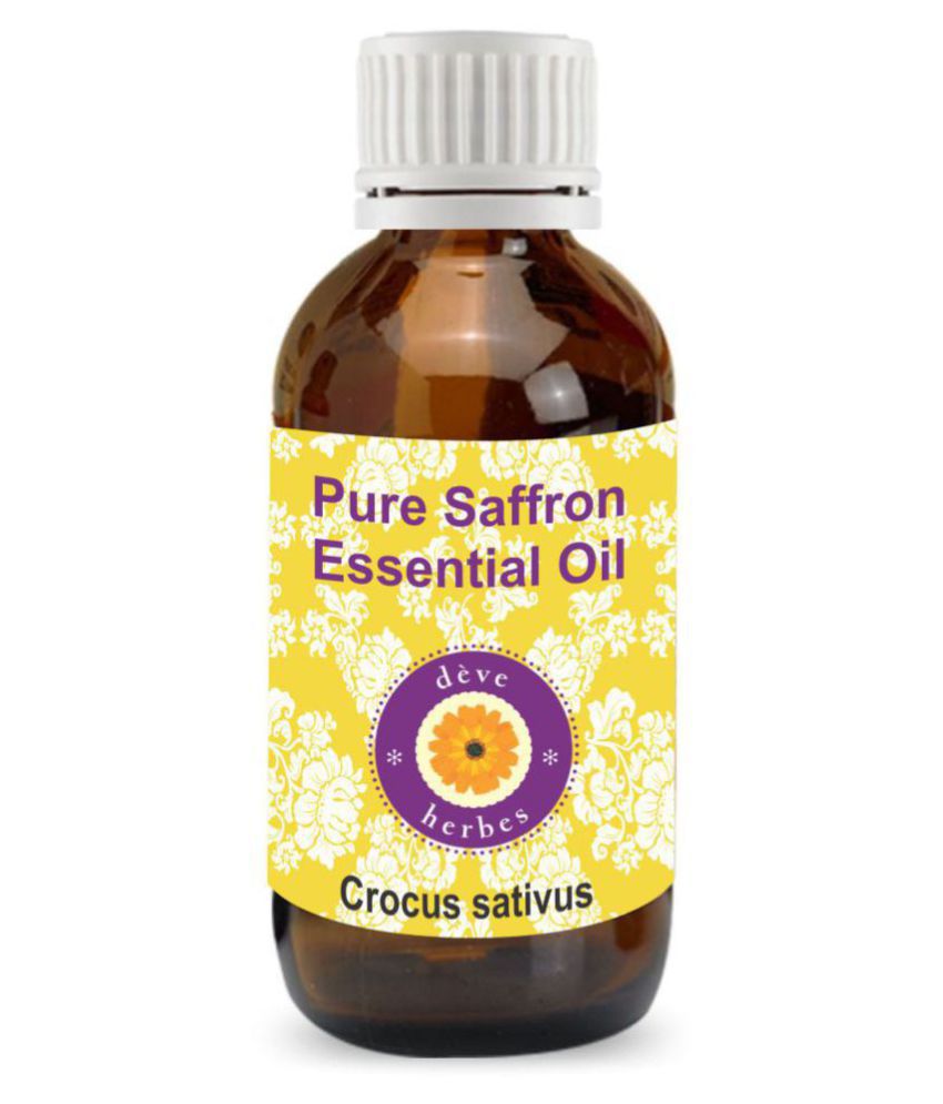     			Deve Herbes Pure Saffron   Essential Oil 5 ml
