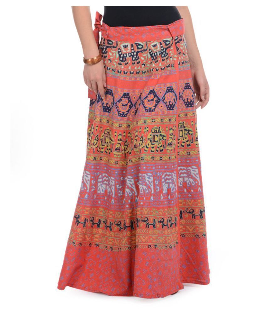 Buy Rajasthani Sarees Cotton Straight 