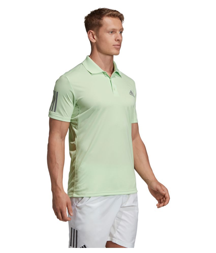 Adidas Green Polyester Polo T-Shirt Single Pack - Buy Adidas Green ...