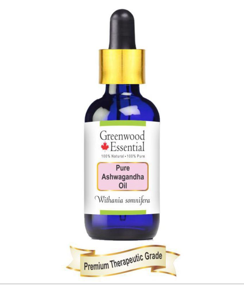     			Greenwood Essential Pure Ashwagandha   Carrier Oil 30 mL