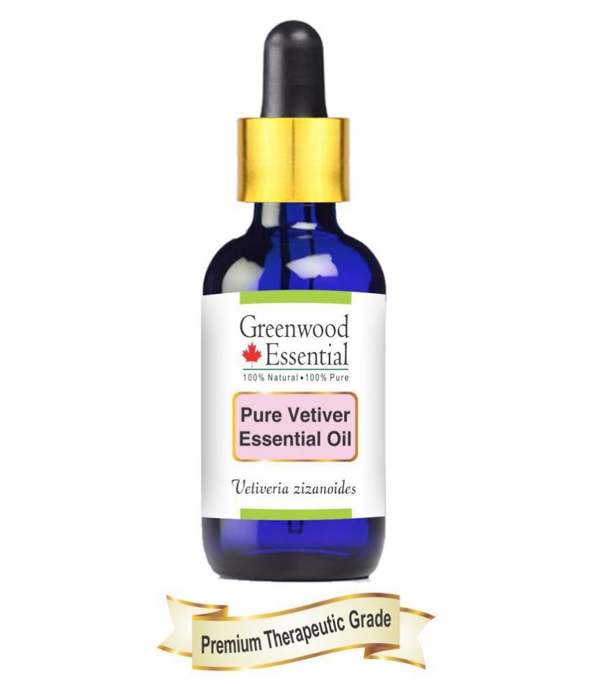     			Greenwood Essential Pure Vetiver  Essential Oil 5 ml