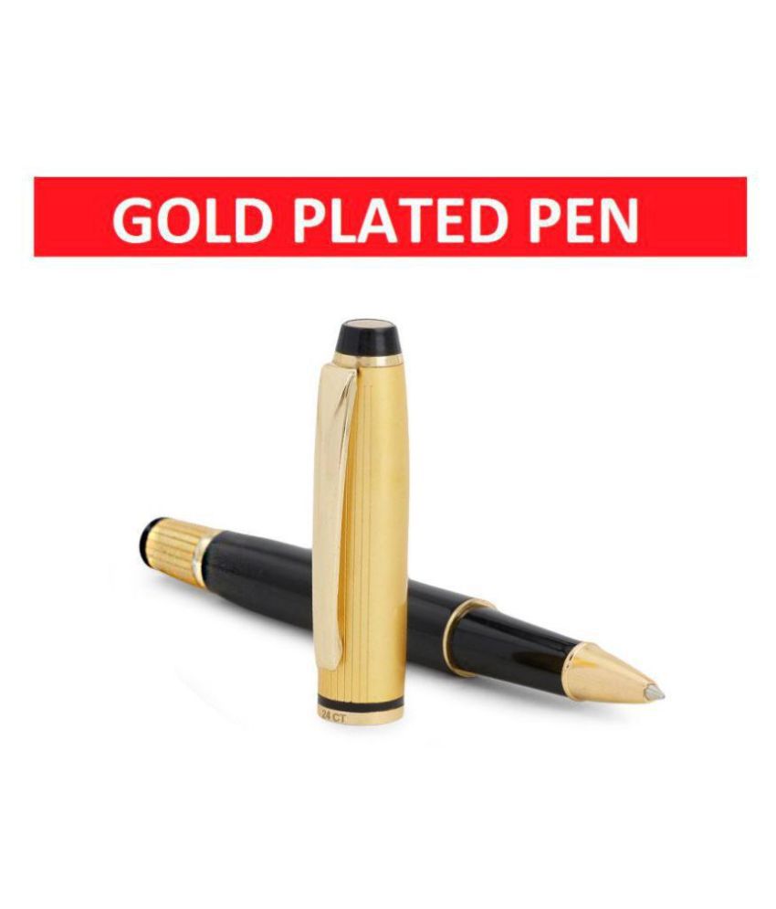     			Hayman  24 CT Gold Plated Roller Ball Pen With Box