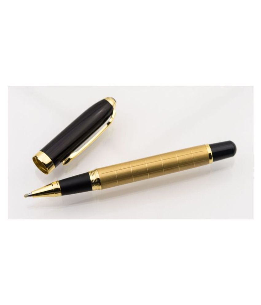     			Hayman Dikawen 24 CT Gold Plated Roller Pen With Box (P-145)