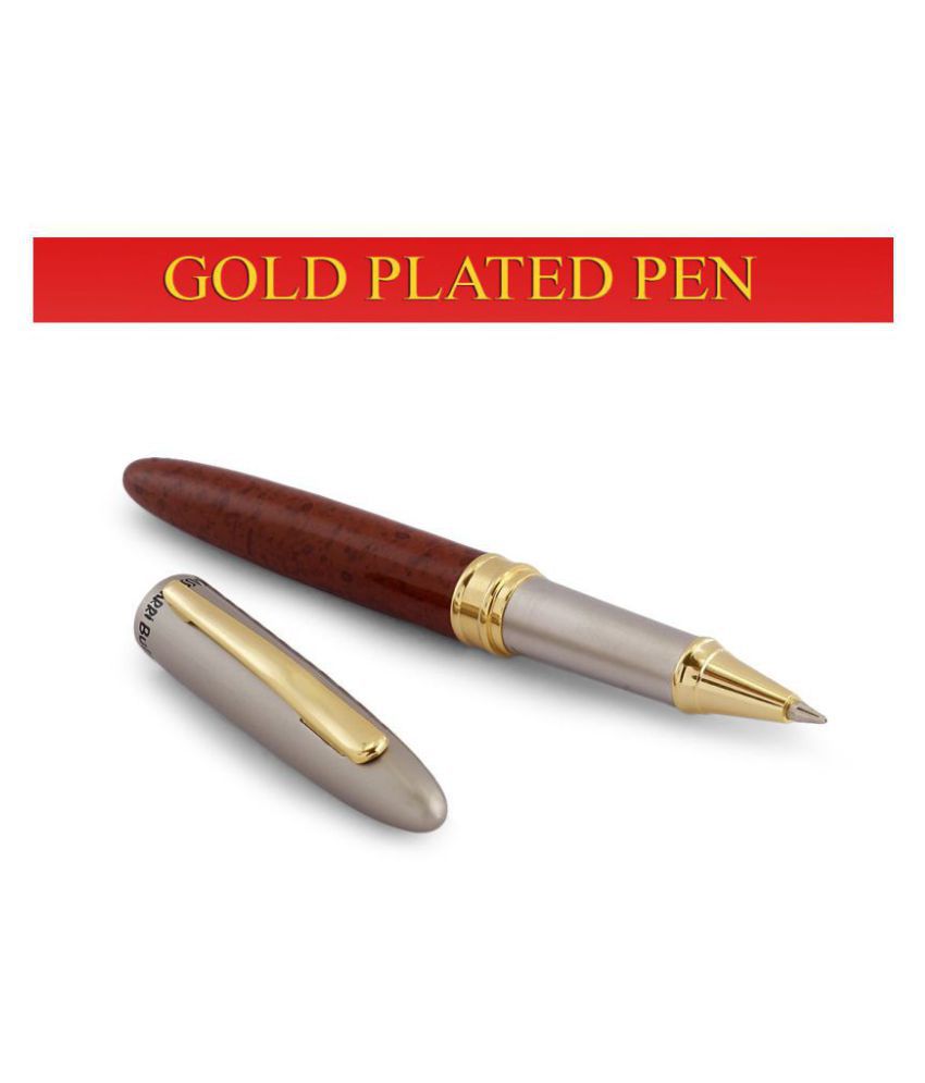     			Hayman Picasso Parri 24 CT Mini Gold Plated Roller Ball Pen With Box (P-89)