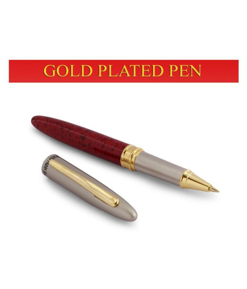     			Hayman Picasso Parri 24 CT Mini Gold Plated Roller Ball Pen With Box (P-90)