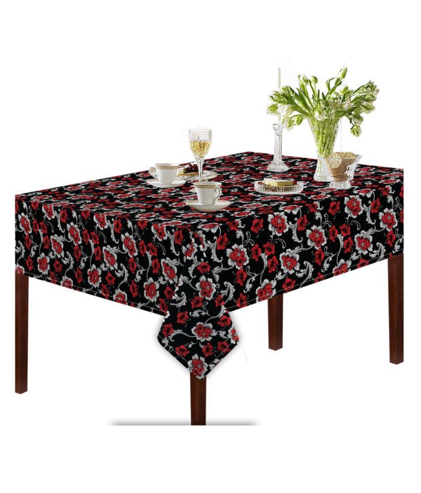     			Oasis Hometex - Multicolor Cotton Table Cover (Pack of 1)