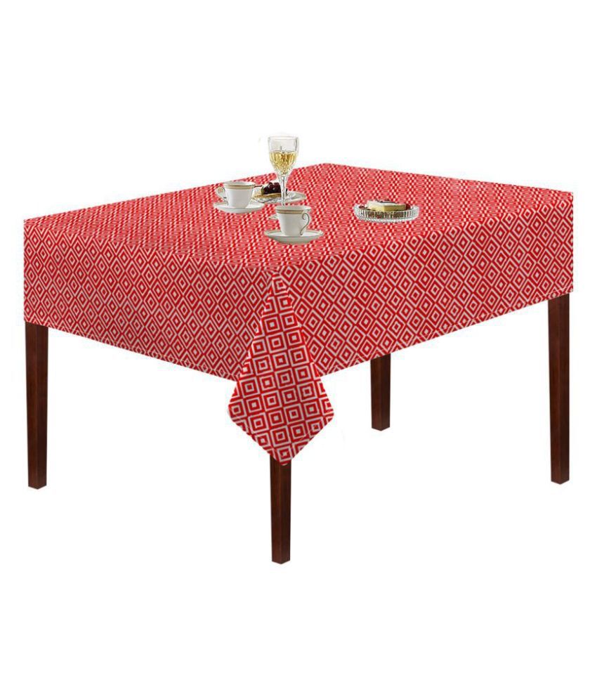     			Oasis Hometex 4 Seater Cotton Single Table Covers