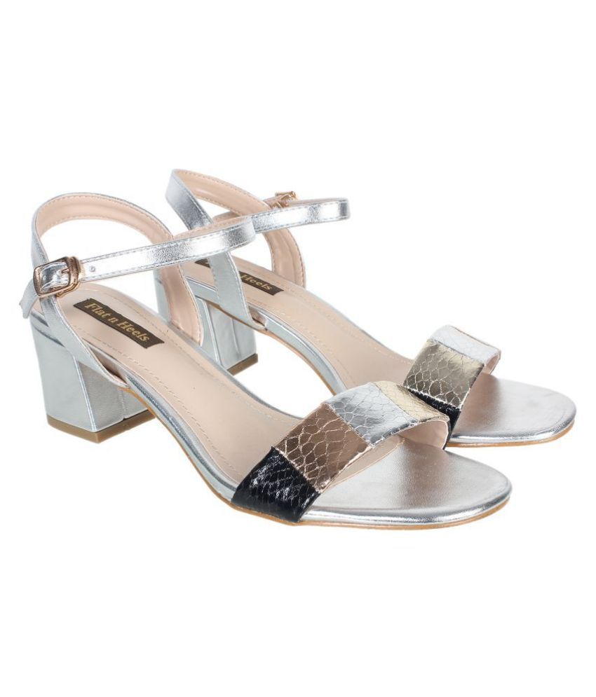 flat block heels