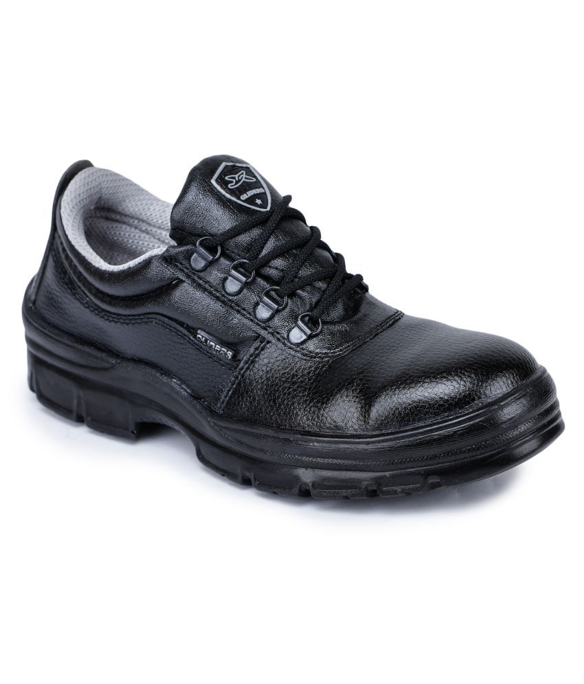     			Liberty Low Ankle Black Safety Shoes