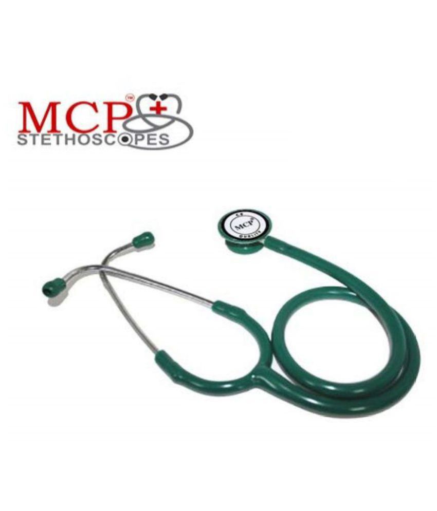     			Mcp Dual Head Green Colour Tube Stethoscope cm Adult