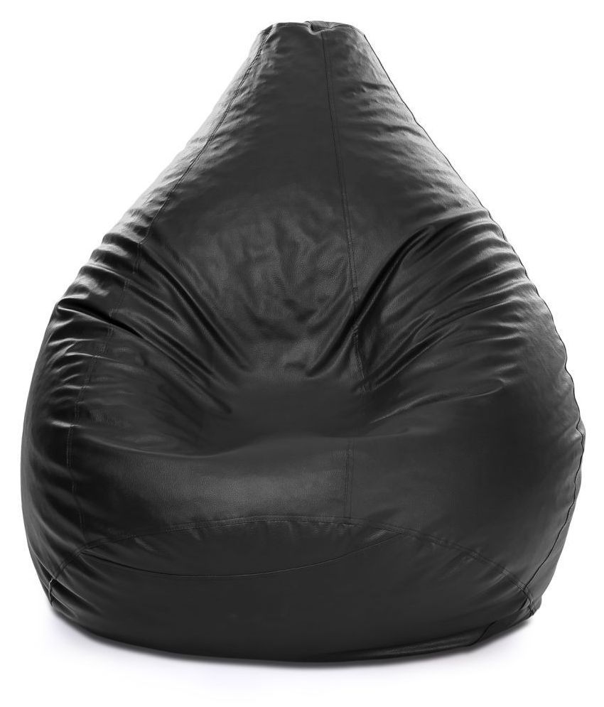 Home Story Classic Jumbo SAC Bean Bag Black Color Cover Only