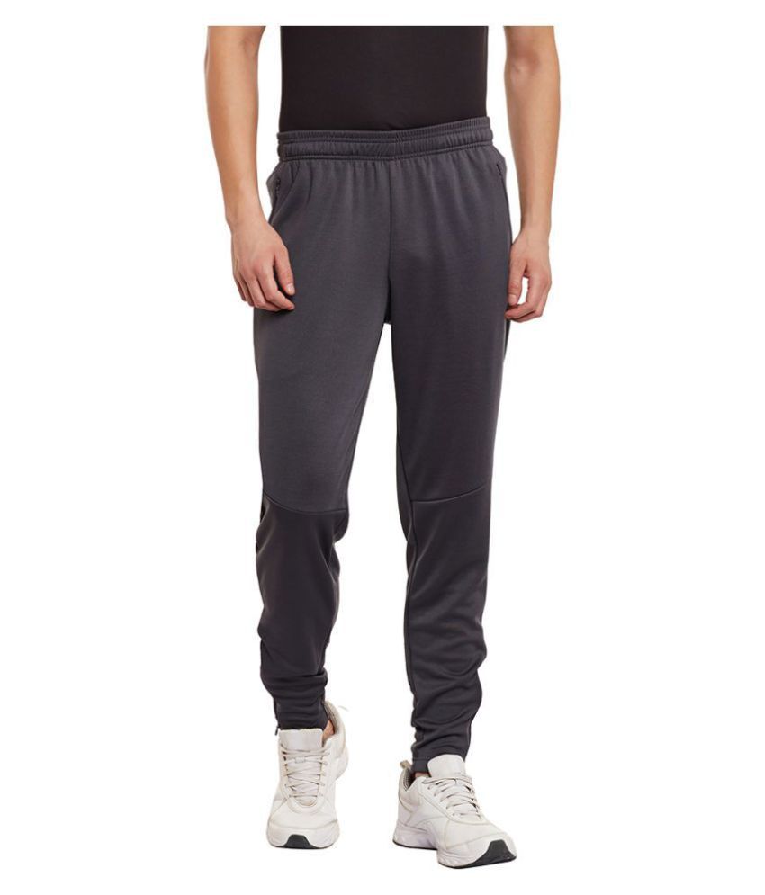 charcoal track pants