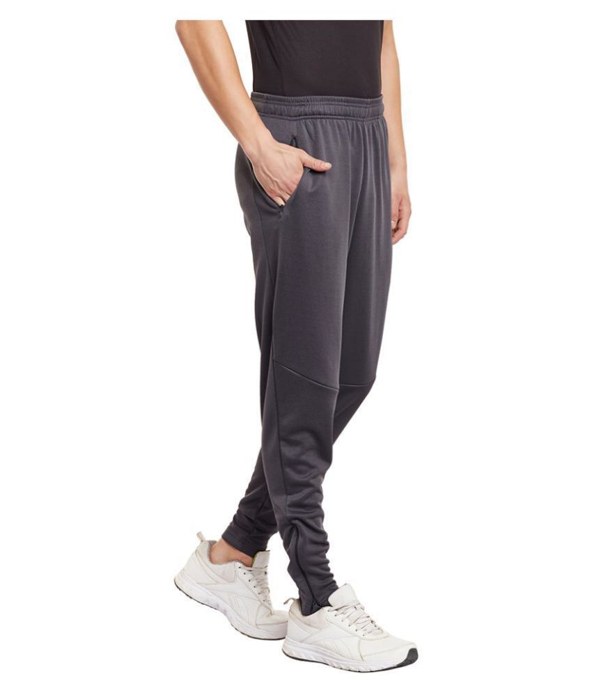 charcoal track pants