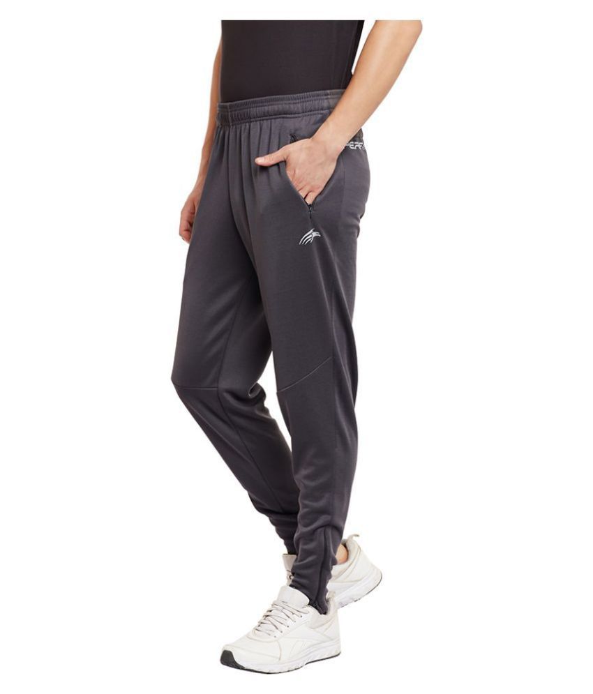 charcoal track pants