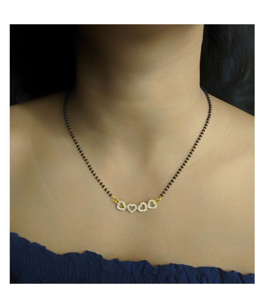 Digital Dress Room Gold Mangalsutra 