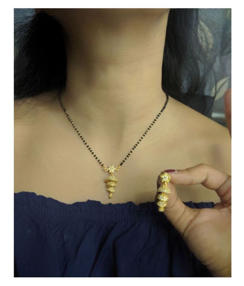 Mangalsutra set designs in gold clearance