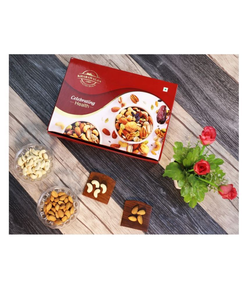 Kharawala's Mixed Nuts Gift Box 500 g Pack of 2 Buy Kharawala's Mixed