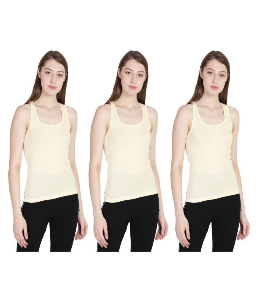     			Leading Lady Cotton Camisoles - Beige