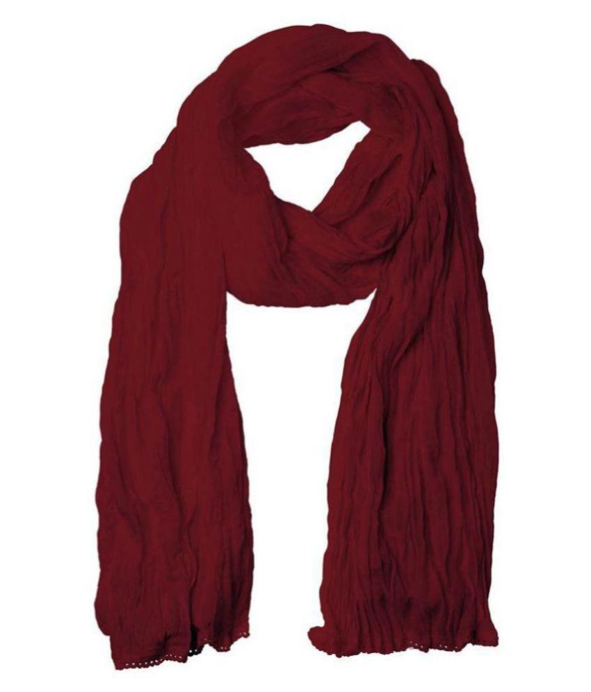     			Raj Maroon Cotton Dupatta