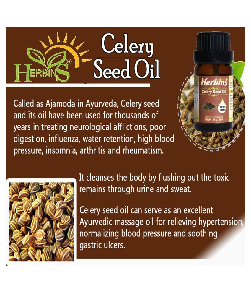 Herbins Celery Seed Skin Care Essential Oil 10 mL Buy Herbins Celery