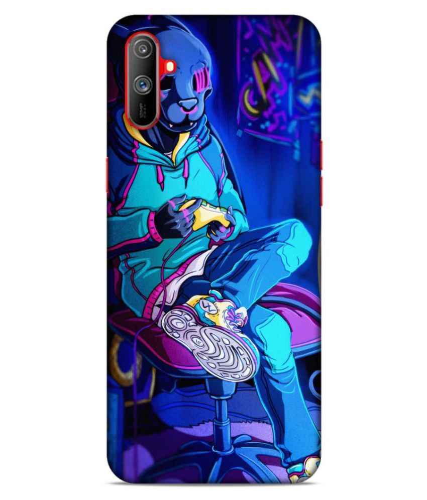 Realme C3 3D Back Covers By GHR Tech World Anticolour fading Printed