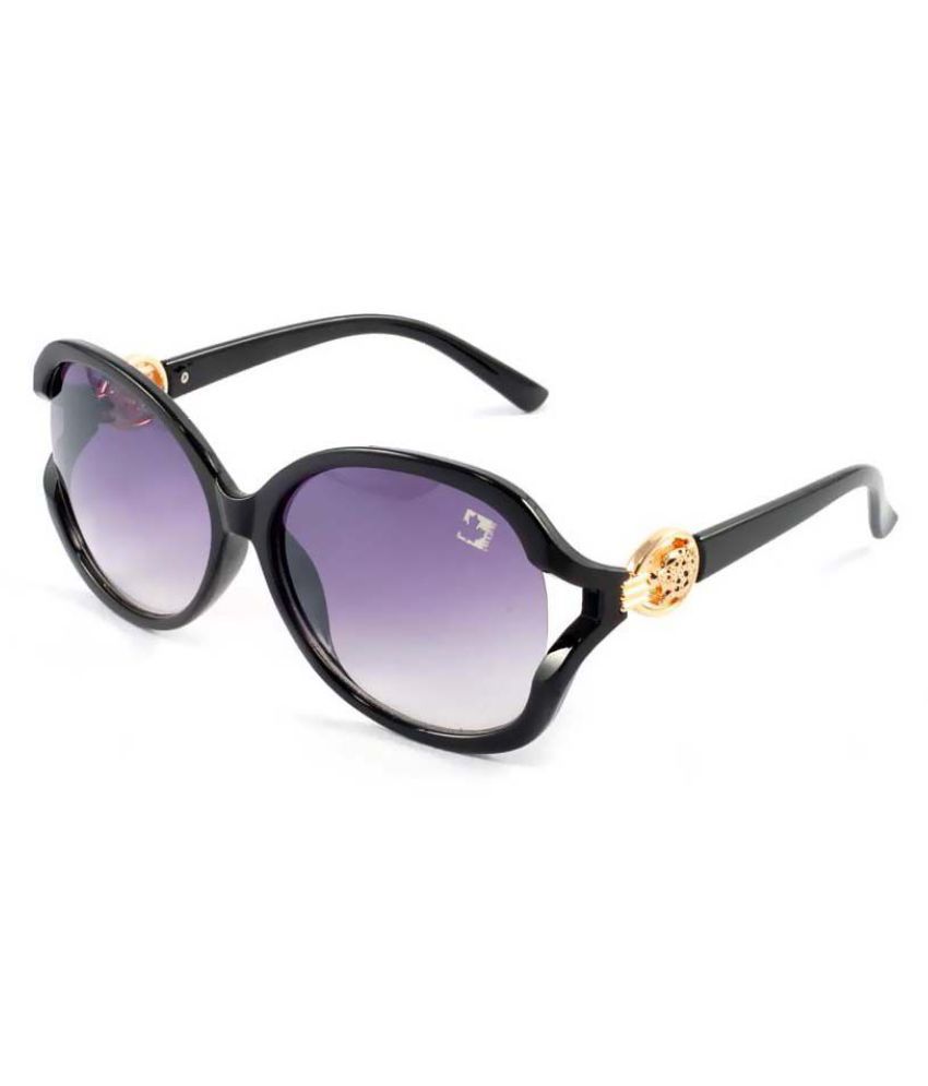     			Clark n' Palmer - Grey Oversized Sunglasses ( F210-BL )