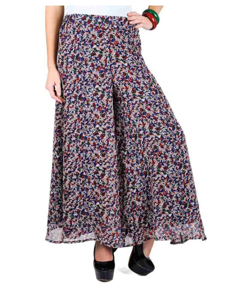 georgette palazzo pants