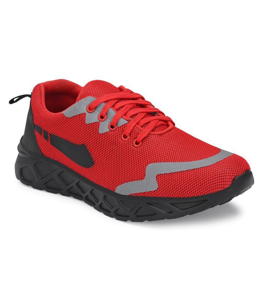 WALKSTYLE Men's Red Running Shoes Buy WALKSTYLE Men's Red Running Shoes Online at Best Prices