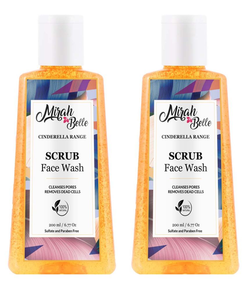     			Mirah Belle - Neroli Exfoliating Scrub Face Wash 200 ml (Pack of 2)