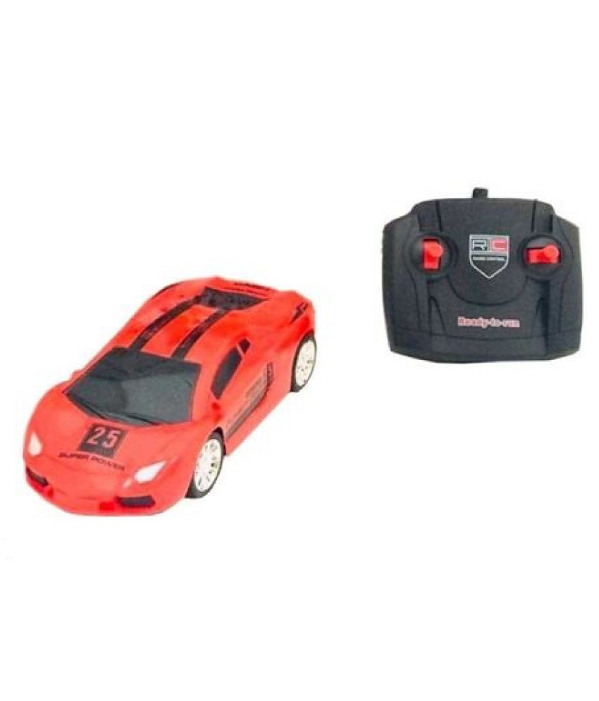 red colour remote car