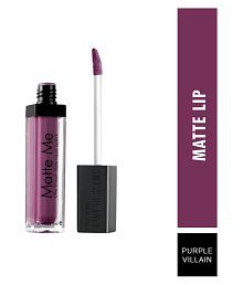 Swiss Beauty Matte Liquid Lipstick (Purple Villain), 6ml