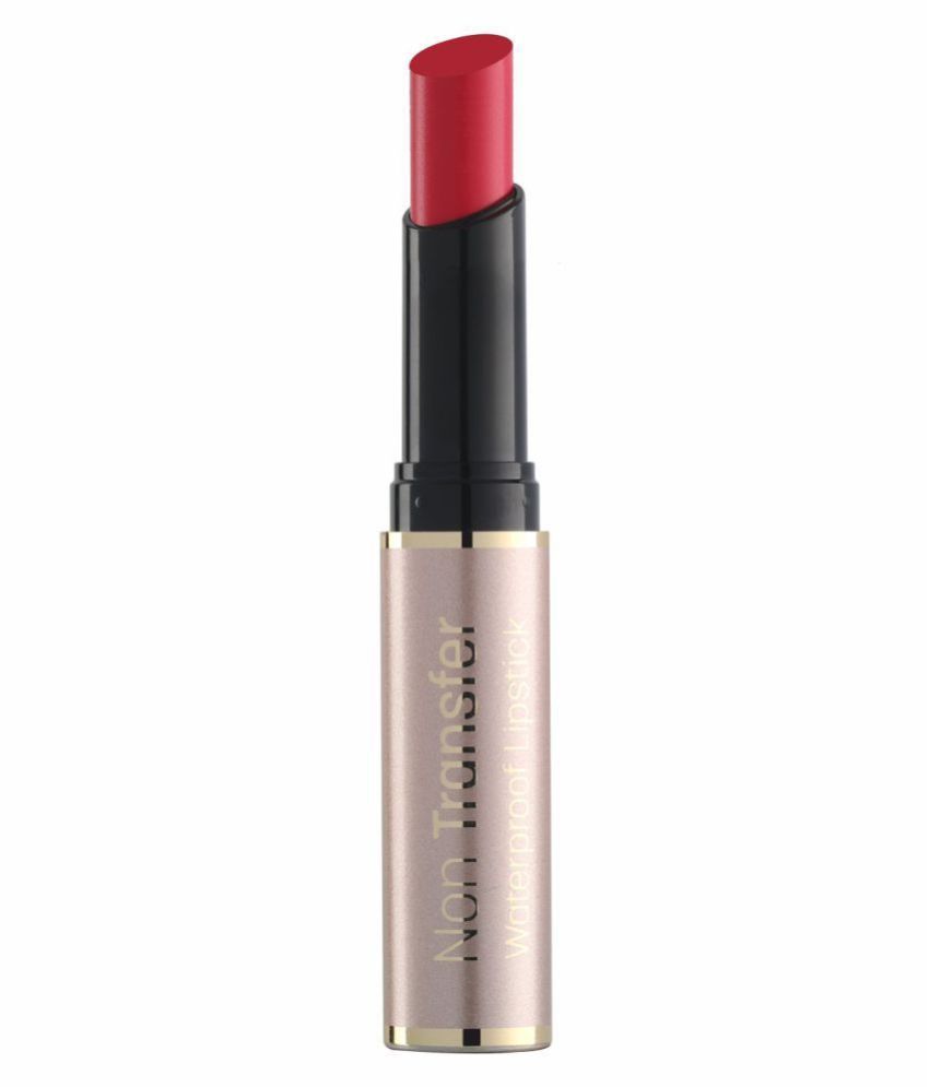     			Swiss Beauty Non Transfer Lipstick (Blood Red), 3gm