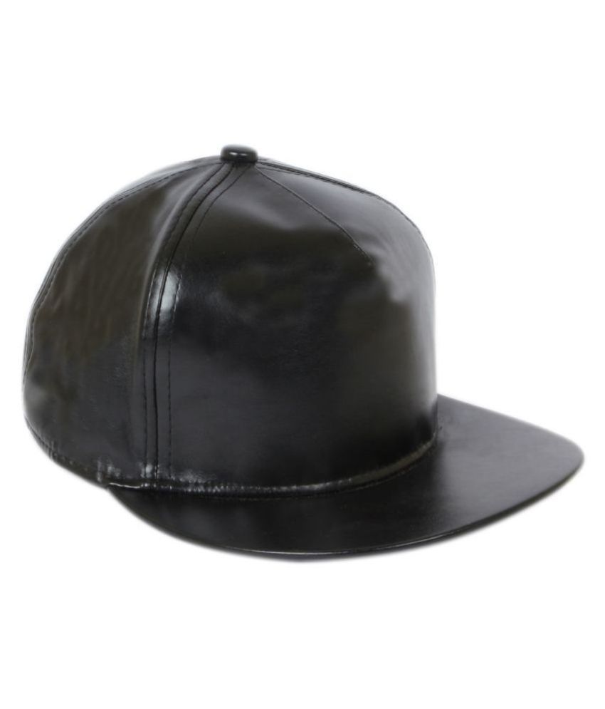 ILU Black Plain Fabric Caps - Buy Online @ Rs. | Snapdeal