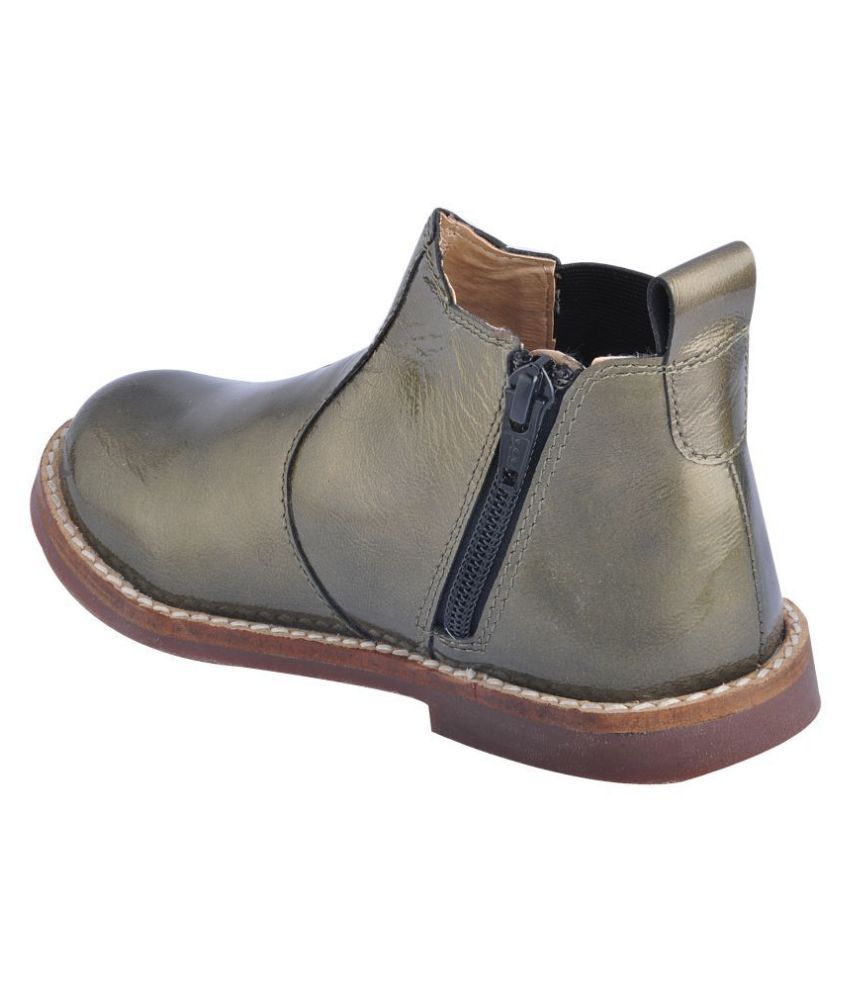olive bean boots
