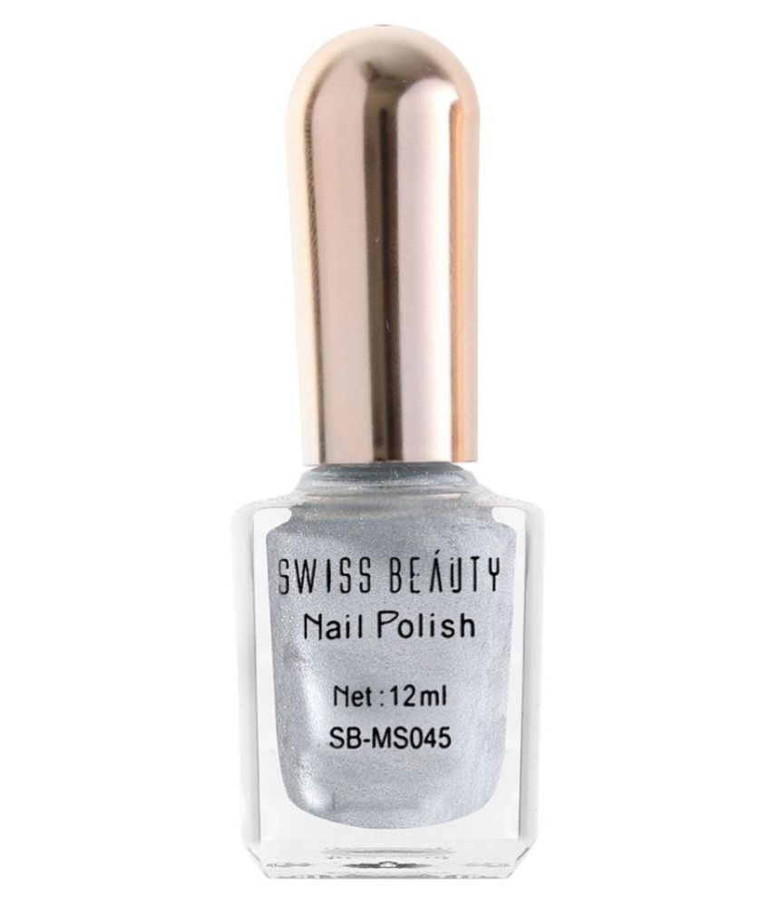    			Swiss Beauty Glitter Nail Polish (Shade-6) Pack of 3, 12ml each