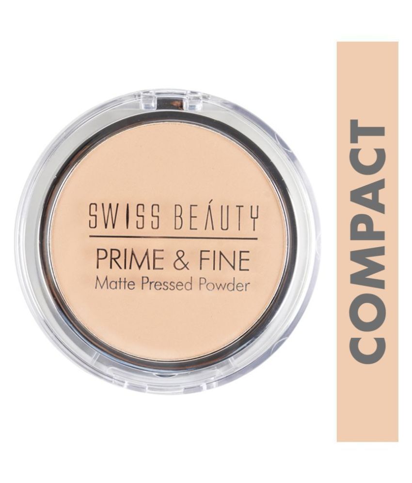     			Swiss Beauty Prime & Fine Matte Compact Powder (Very Natural), 8gm