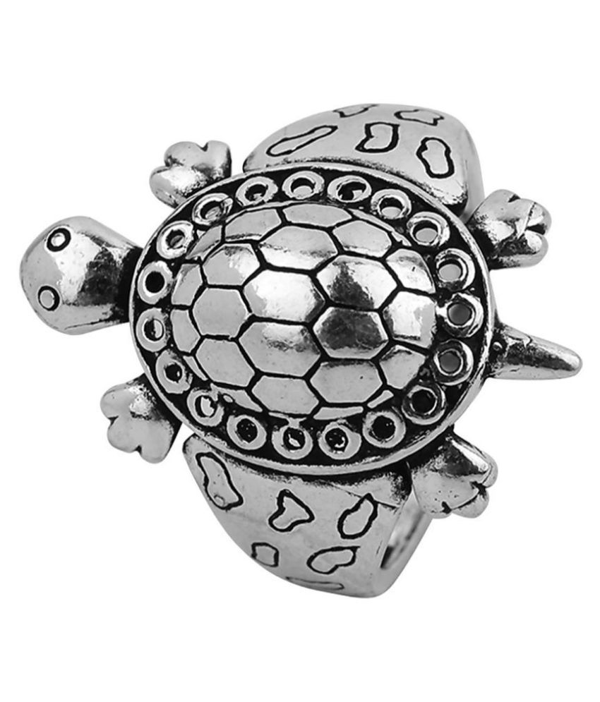 Silver Tortoise Good Luck Ring: Buy Silver Tortoise Good Luck Ring ...