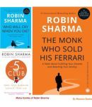 The Monk Who Sold His Ferrari + 5 Am Club + Who Will Cry When You Die  (Paperback, Generic)