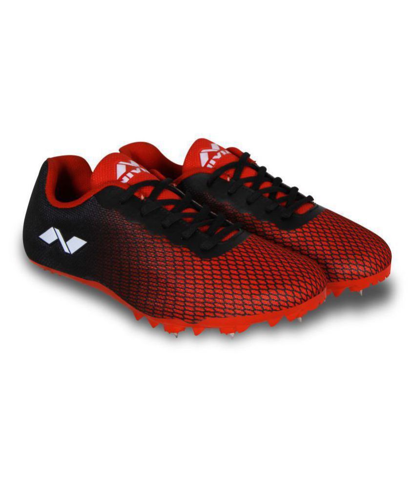     			Nivia Stride Track&Field Running Shoes Red