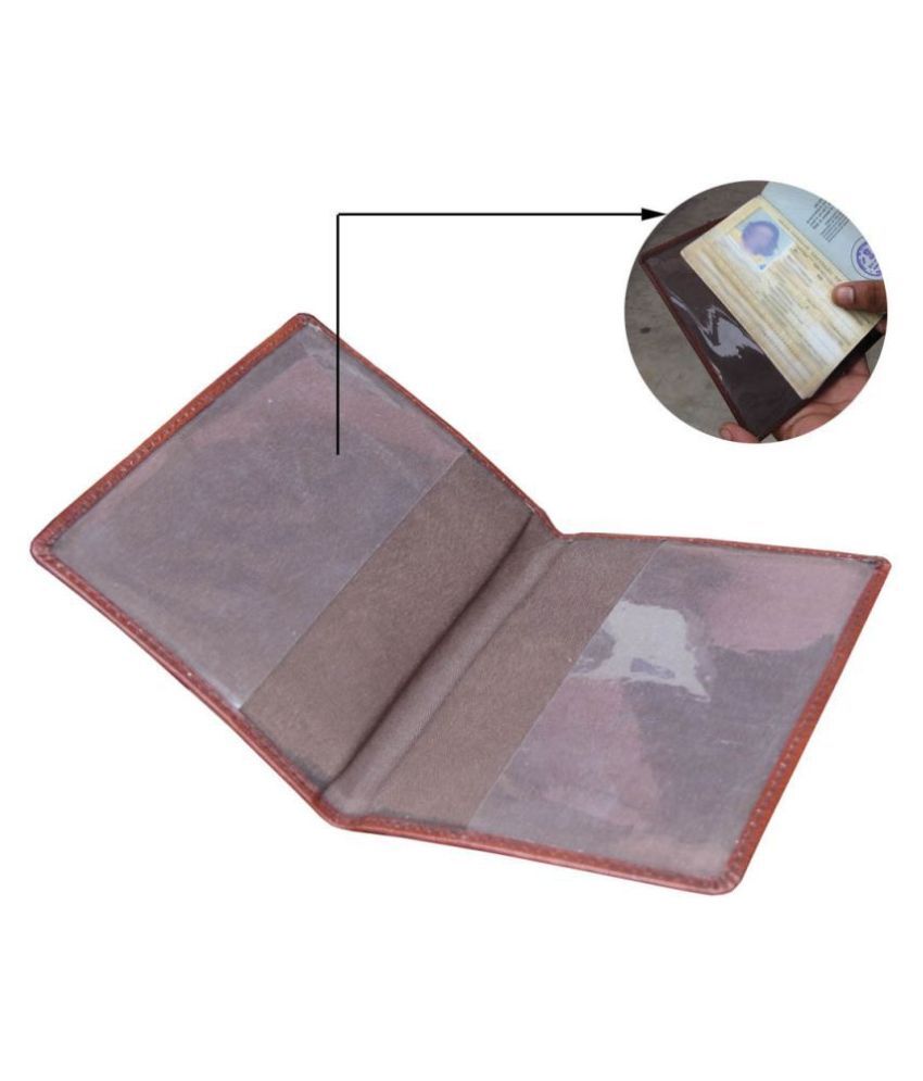 VEGAN 100 Genuine Leather Passport HolderCard HolderPassport