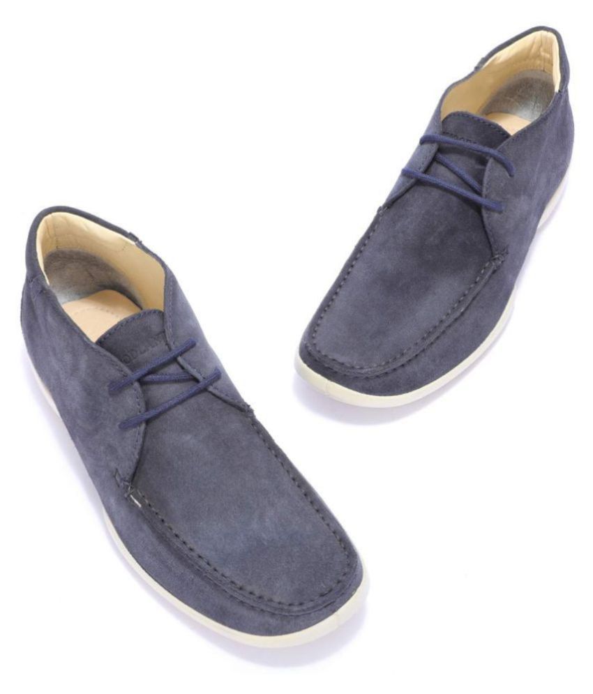 woodland navy casual shoes