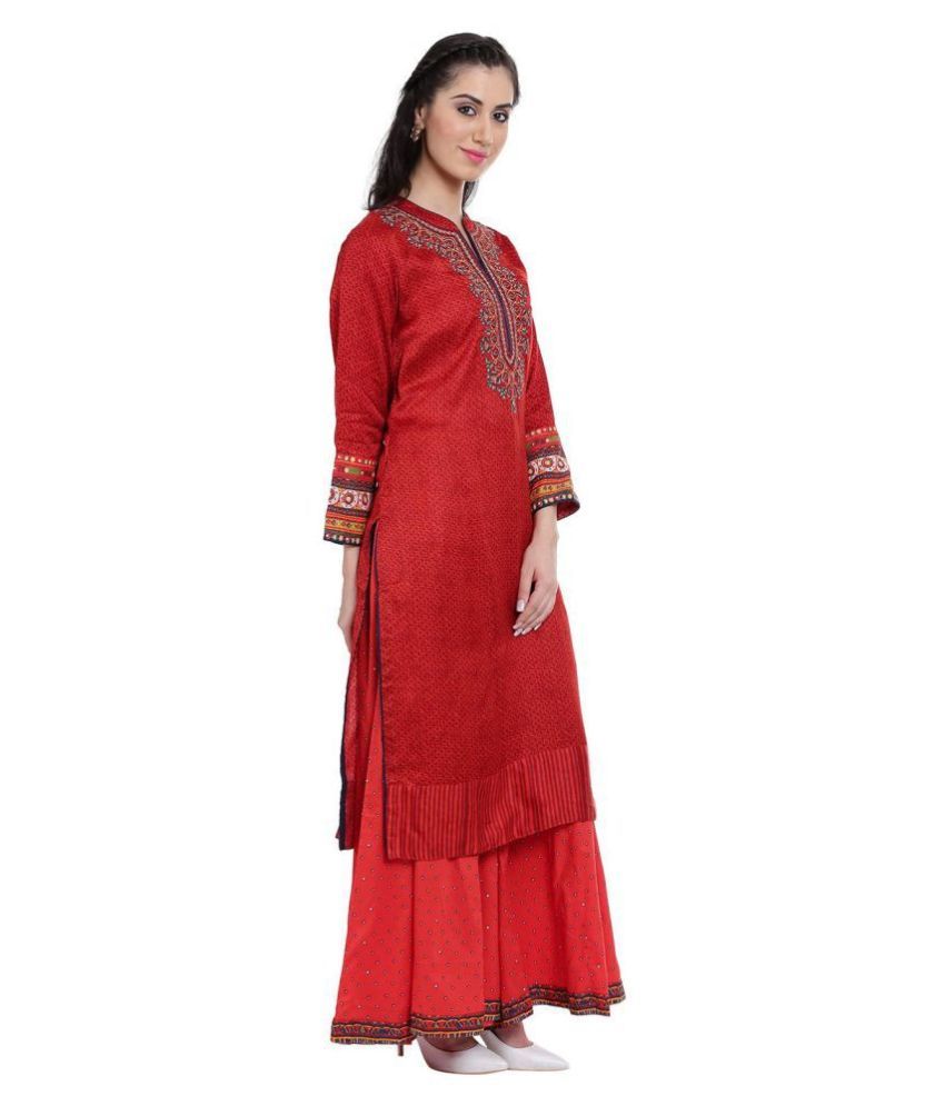 biba kurti with skirt