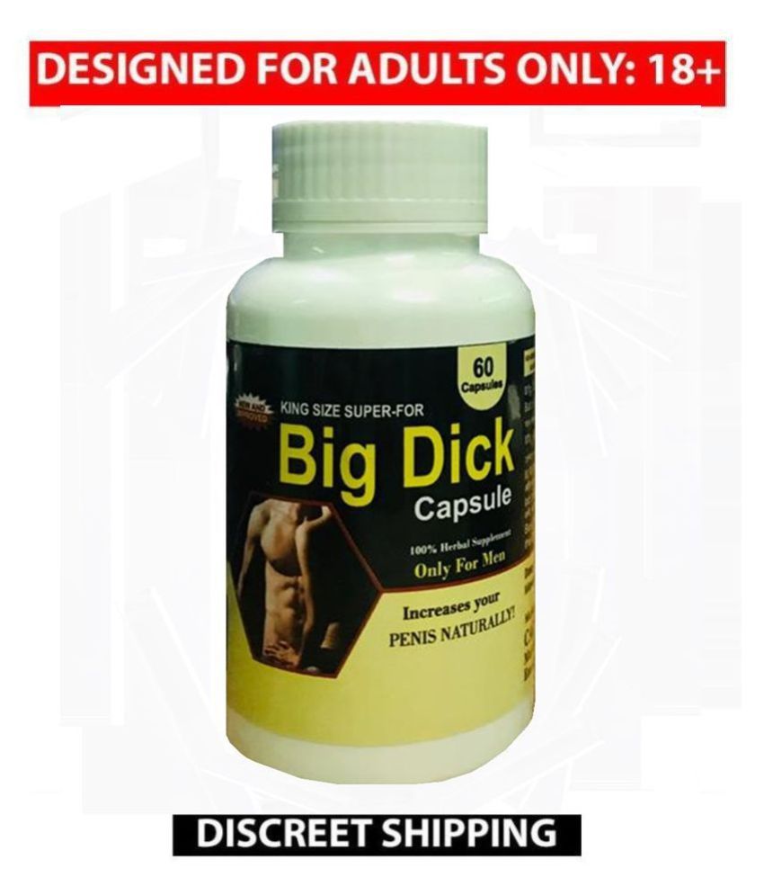     			Cackle's Big Dick Ayurvedci Penis Enlargement Capsules  60 no.s For Men