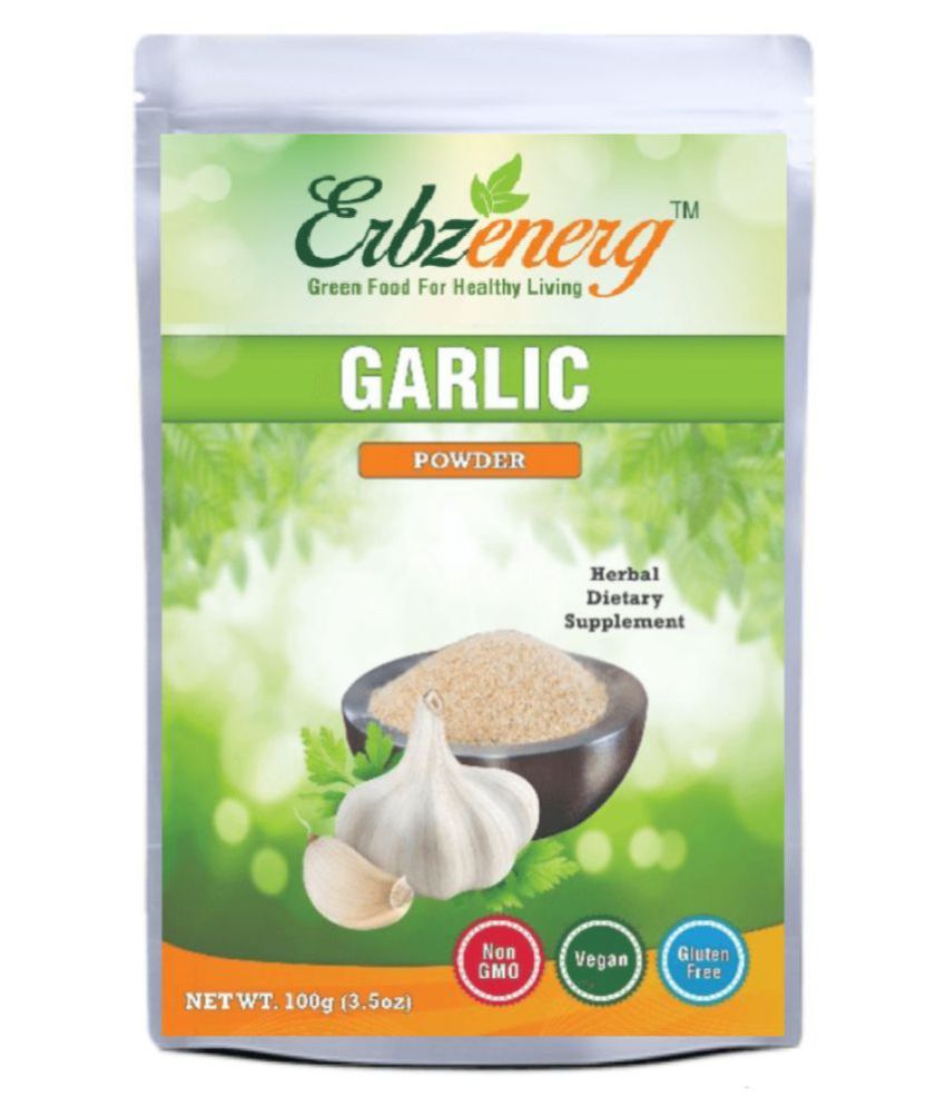 Erbzenerg Garlic Powder 100 gm Pack of 3 Buy Erbzenerg Garlic Powder